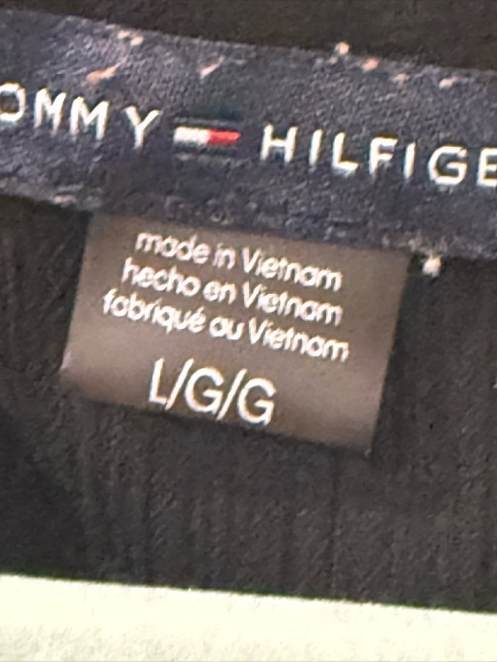 Tommy Hilfiger Black Ruffle V-Neck Sleeveless Camisole woman’s size L - Picture 11 of 11